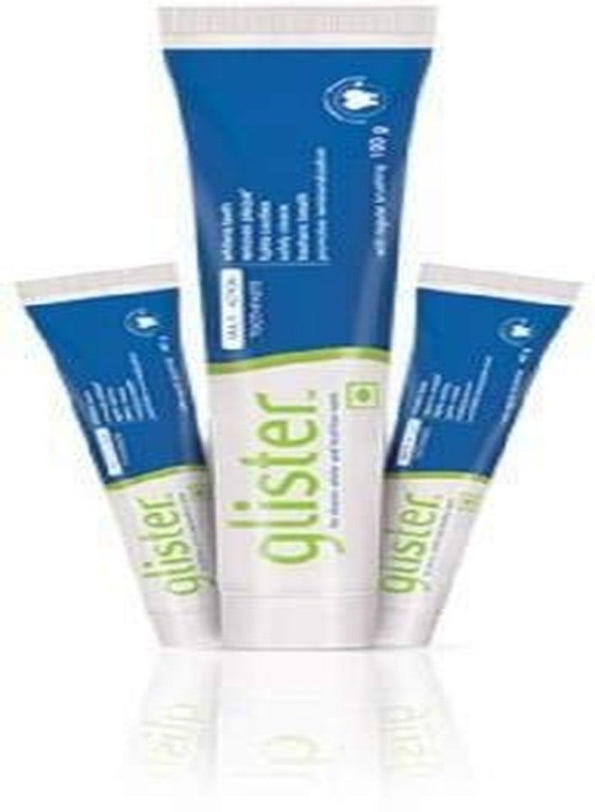 جليستر معجون أسنان جليستر متعدد الفوائد، عبوة من 3 قطع (270 غرام) - Image 1